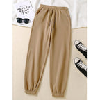 Relaxed-fit Jogger Sweatpants Trendy And Versatile Long Pants