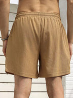 Drawstring Shorts with Pockets