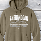 Shenandoah National Park Virginia Hoodie – Vintage Mountain Graphic Pullover Sweatshirt