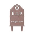 HALLOWEEN Personalized RIP Grave Marker Yard Stake