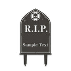 HALLOWEEN Personalized RIP Grave Marker Yard Stake