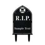 HALLOWEEN Personalized RIP Grave Marker Yard Stake
