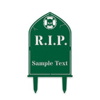 HALLOWEEN Personalized RIP Grave Marker Yard Stake