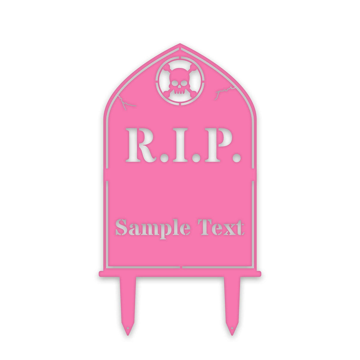 HALLOWEEN Personalized RIP Grave Marker Yard Stake