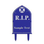 HALLOWEEN Personalized RIP Grave Marker Yard Stake
