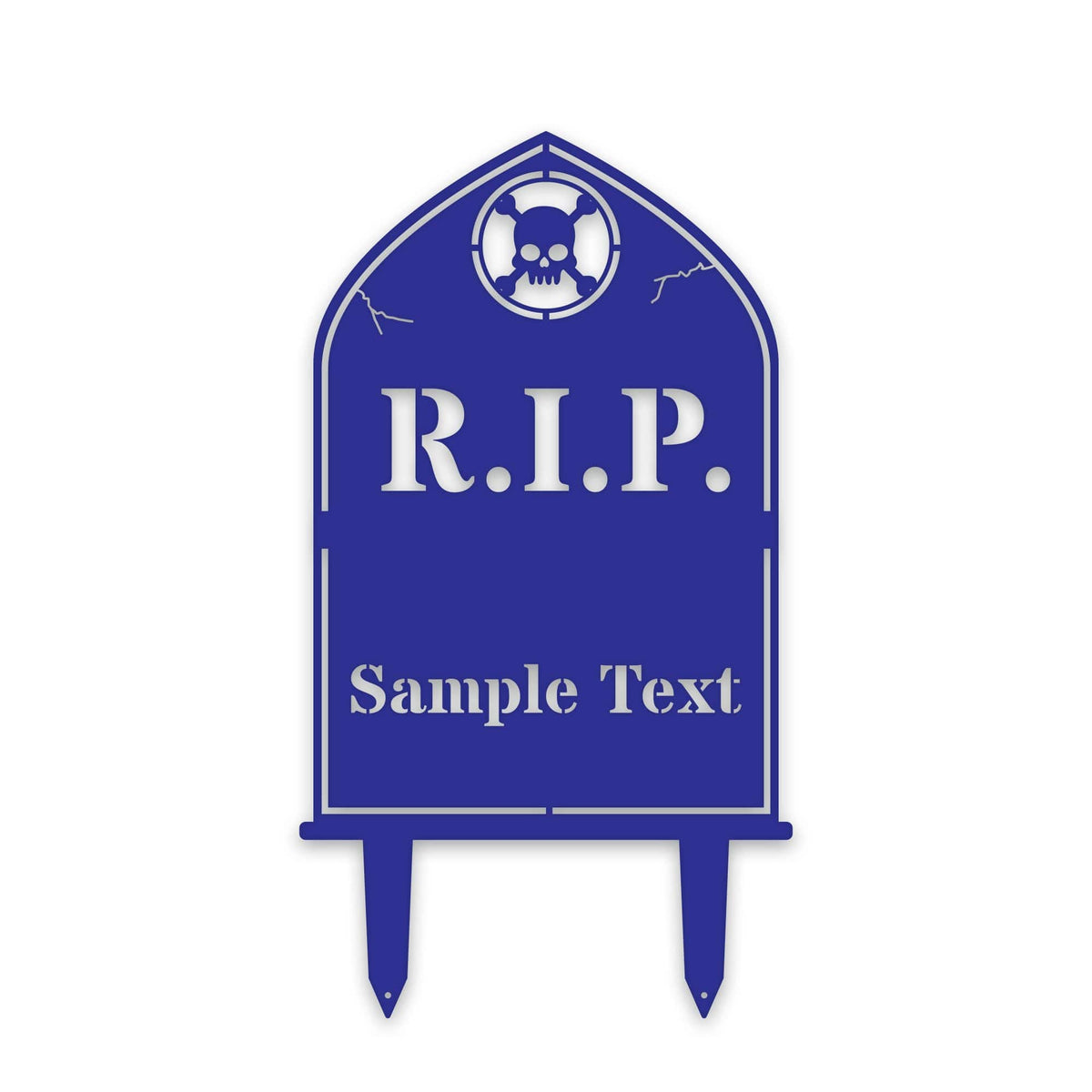 HALLOWEEN Personalized RIP Grave Marker Yard Stake