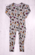 Long Sleeve Convertible Zippy Romper