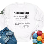 Knit Wits Cotton Crew Sweatshirt