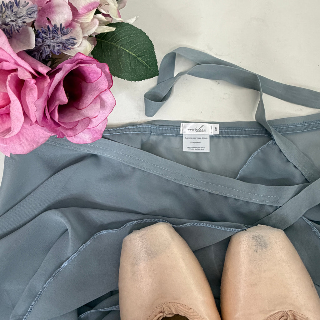 Chiffon High-Low Ballet Wrap Skirt