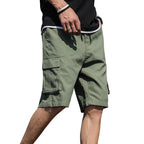 Loose Cotton Cargo Shorts