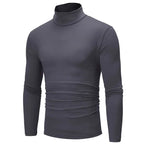 Thermal Mock Turtleneck Long Sleeve Top