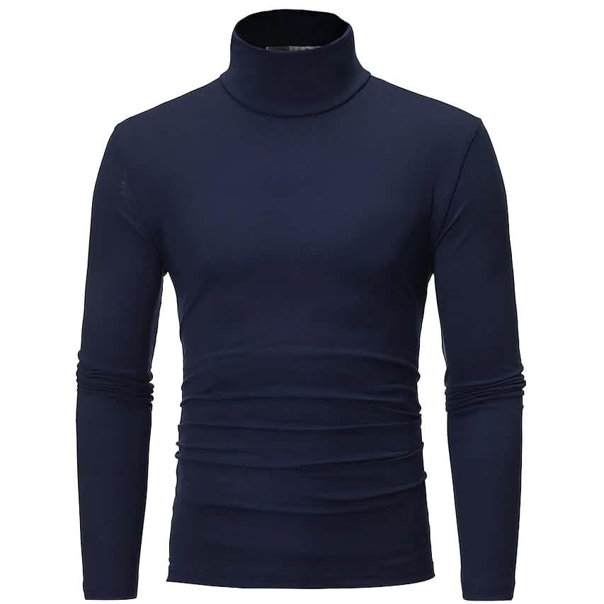 Thermal Mock Turtleneck Long Sleeve Top