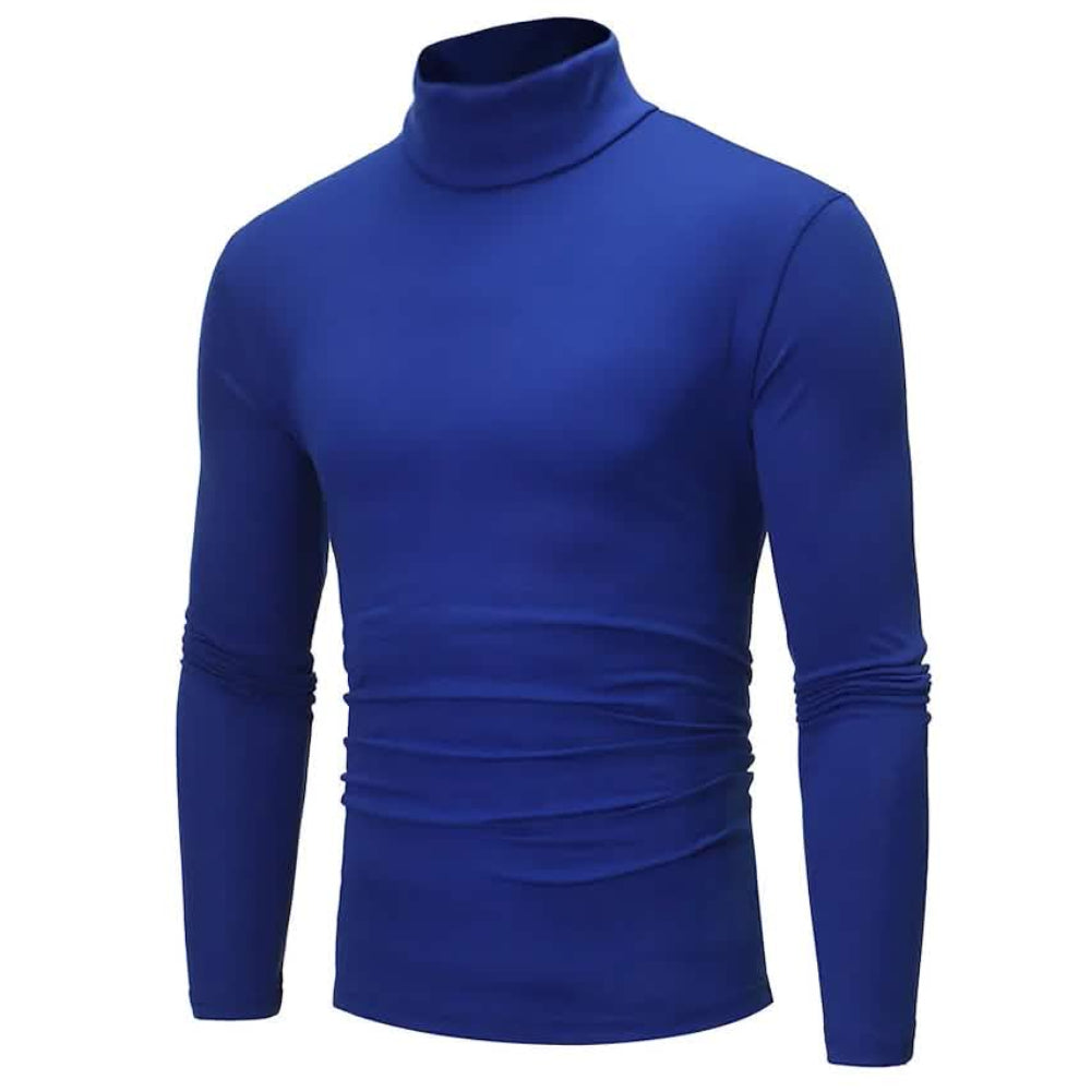 Thermal Mock Turtleneck Long Sleeve Top