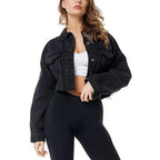 Women's Ripped Denim Jacket