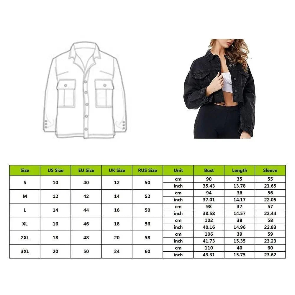 Women's Ripped Denim Jacket