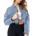 Women's Ripped Denim Jacket