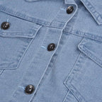 Women's Ripped Denim Jacket