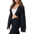 Women's Ripped Denim Jacket