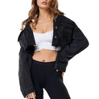 Women's Ripped Denim Jacket