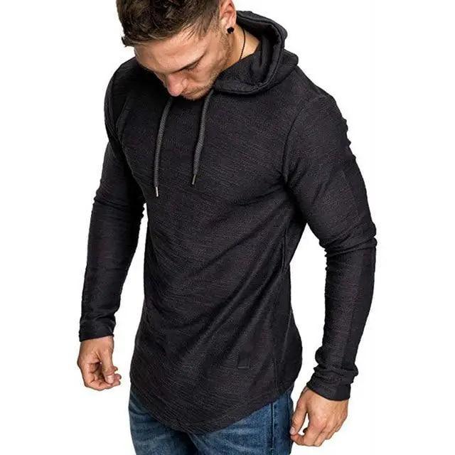 Solid Color Pullover Hoodie