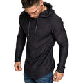 Solid Color Pullover Hoodie