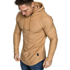 Solid Color Pullover Hoodie
