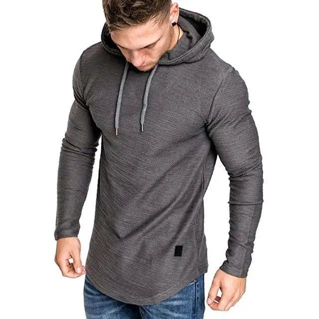 Solid Color Pullover Hoodie