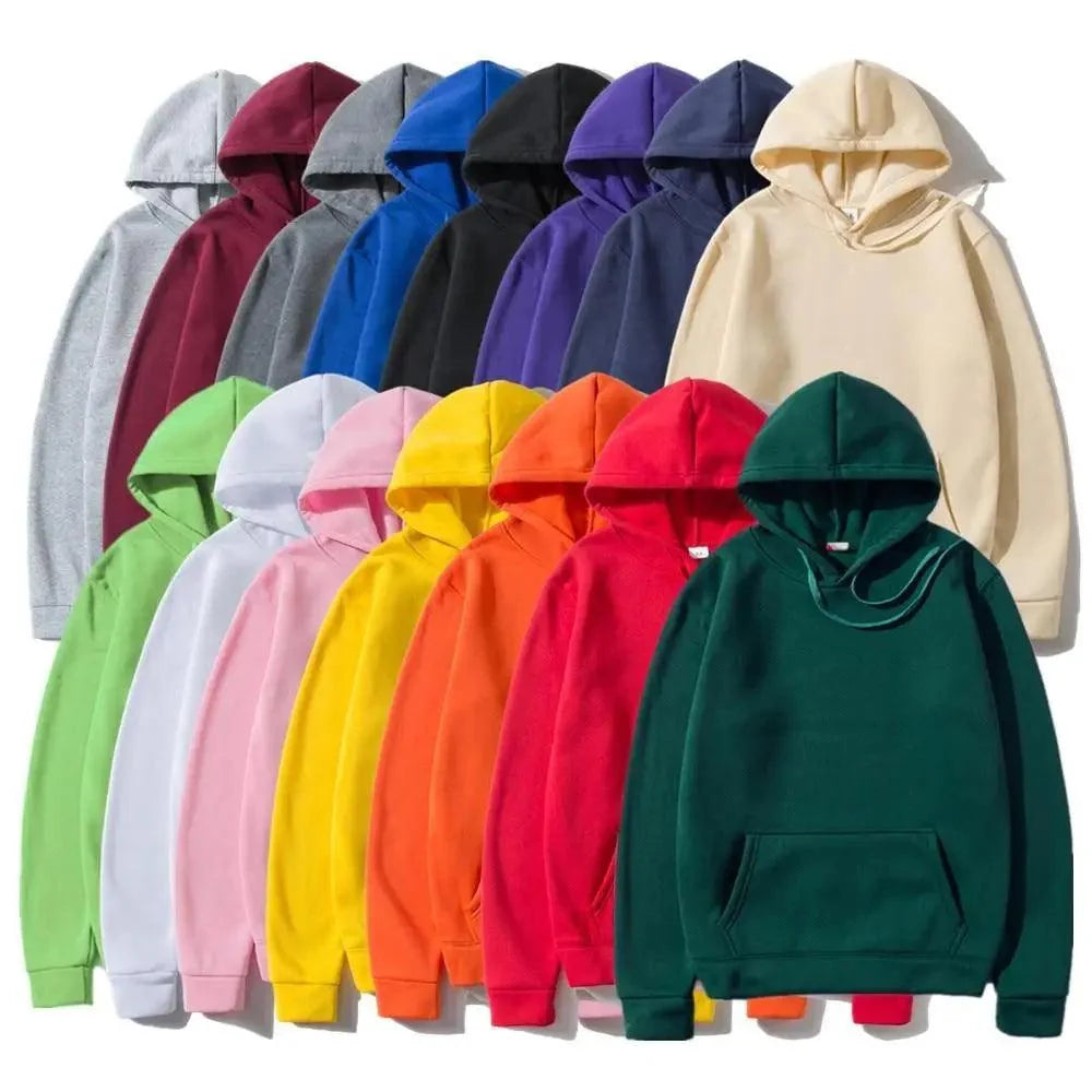 New Stylish Hoodies Sweatshirts Men Fashion Solid Color Red Black Gray Pink Autumn Winter Fleece Hip Hop Hoody Male Solid Color Winter Warm Sweaters For Women Knit Pullover Tops Solid Color Loose Fashion Long Sleeve Blouse