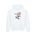 Ollie Cat Youth Hoodie - Cool & Fun Sweatshirt for Kids