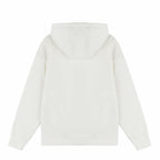 AMERICLOUD Women's Soft Brushed Fleece Zip Up Hoodie White XXL New