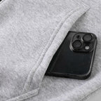 OHSNMAKSL Men's Full Zip Fleece Hoodie Jacket Black/Gray Size XL