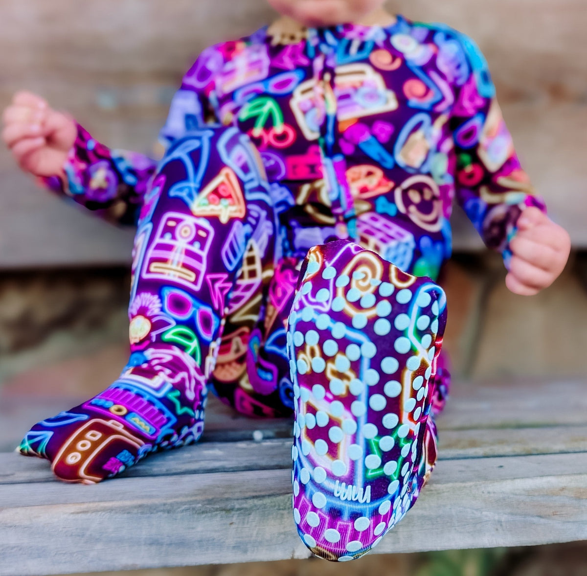 Long Sleeve Convertible Zippy Romper