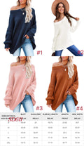 Off the Shoulder Sweater (Navy)