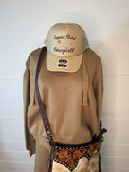 Risen Oversized V-Neck Hoodie Sweatshirt — Soft Cotton-Poly Blend Western Lounge Top (large remaining)