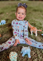 Long Sleeve Convertible Zippy Romper