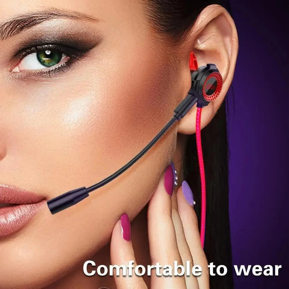 Wired Noise Cancelling Gaming Earphones