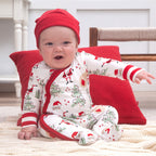 Santa Family Matching Bamboo Pajamas