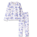 Toile de Jouy Bamboo Girls Pajama Set