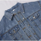 Women's Cropped Denim Jacket
