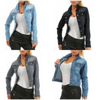 Women's Cropped Denim Jacket