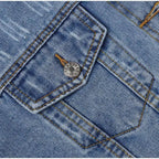 Women's Cropped Denim Jacket