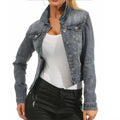 Women's Cropped Denim Jacket