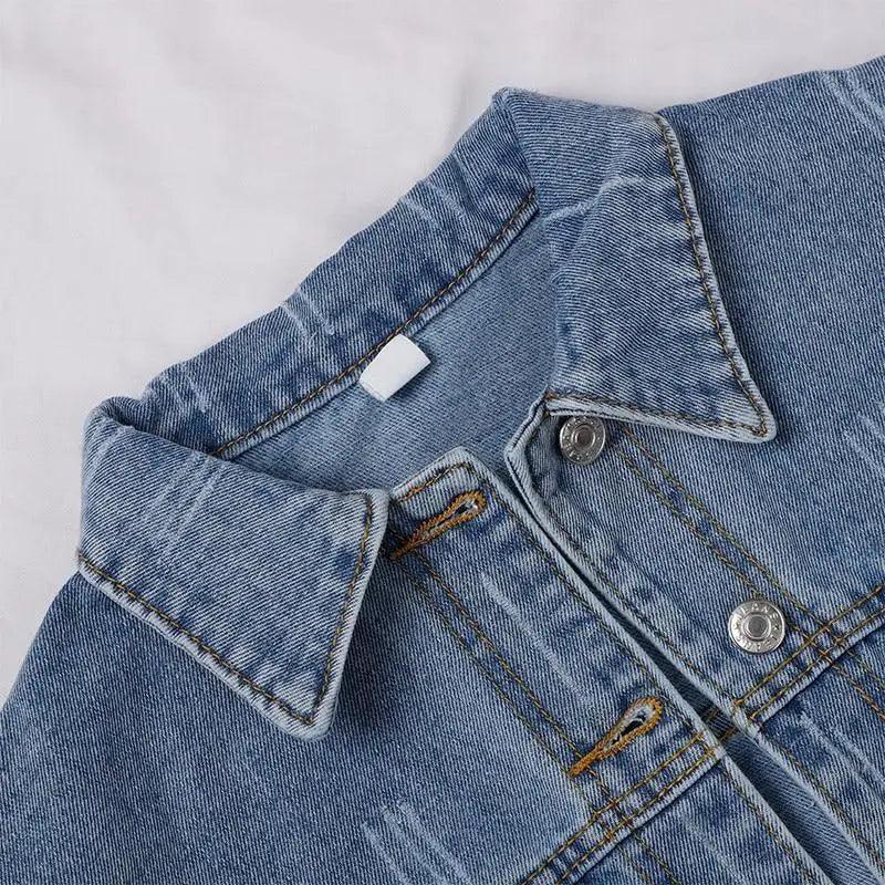 Women's Cropped Denim Jacket