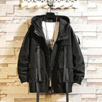 Vintage Hooded Windbreaker Jacket