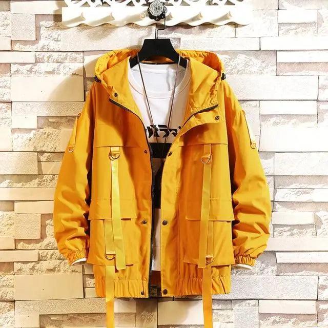 Vintage Hooded Windbreaker Jacket