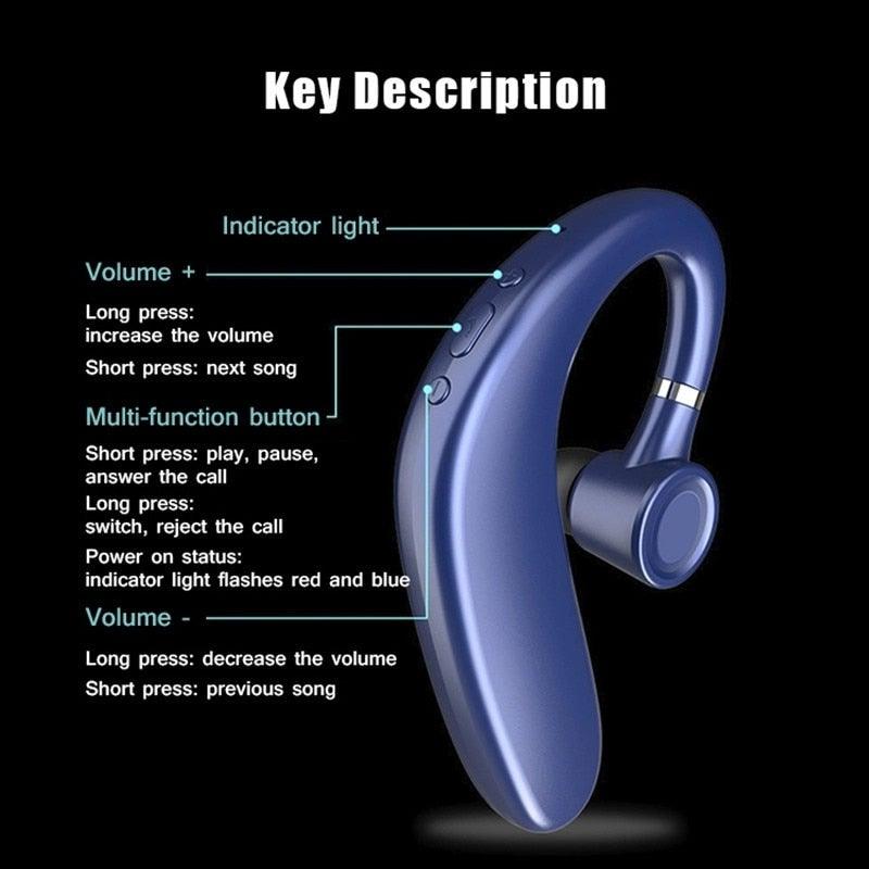 Bluetooth 5.0 Earhook Headset