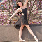Contemporary High-Low Ballet Wrap Skirt
