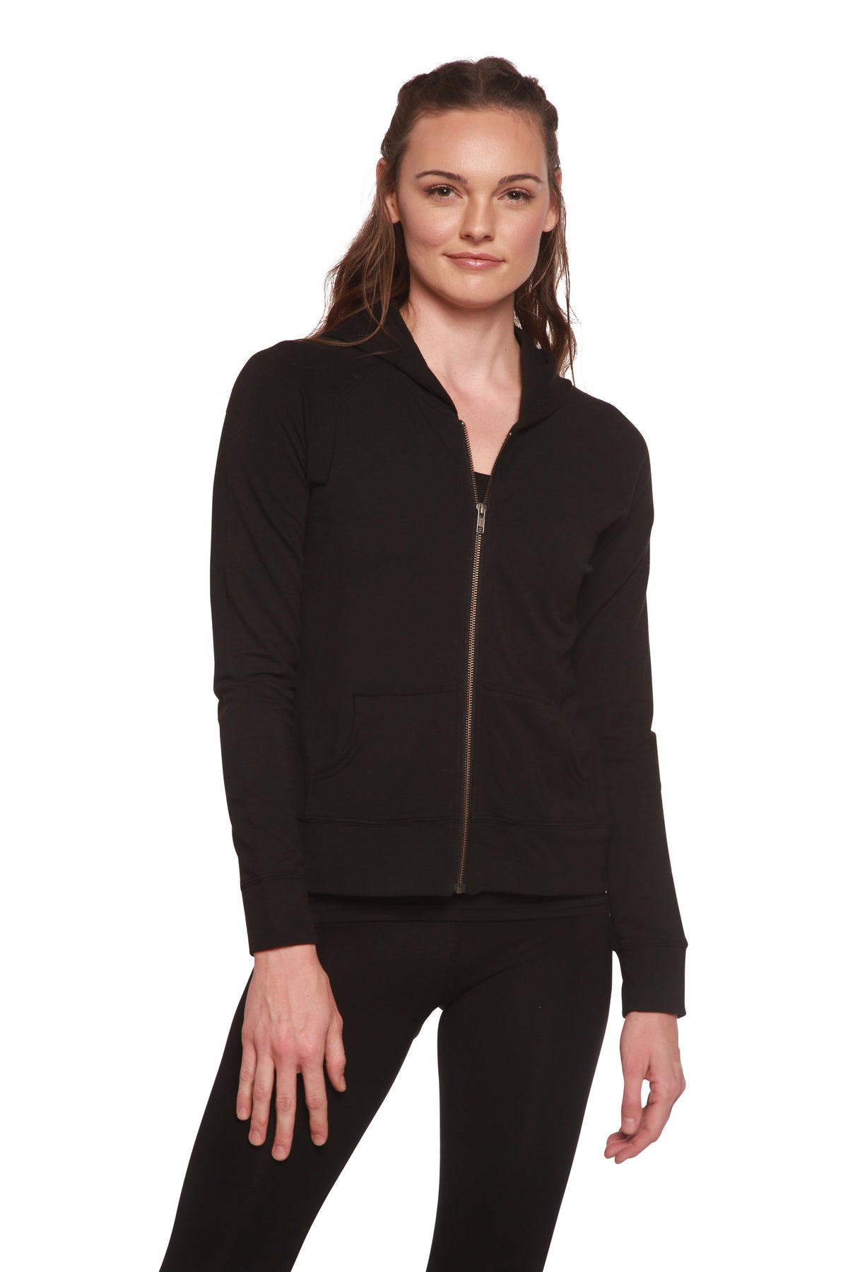 Bamboo French Terry Zip Hoodie