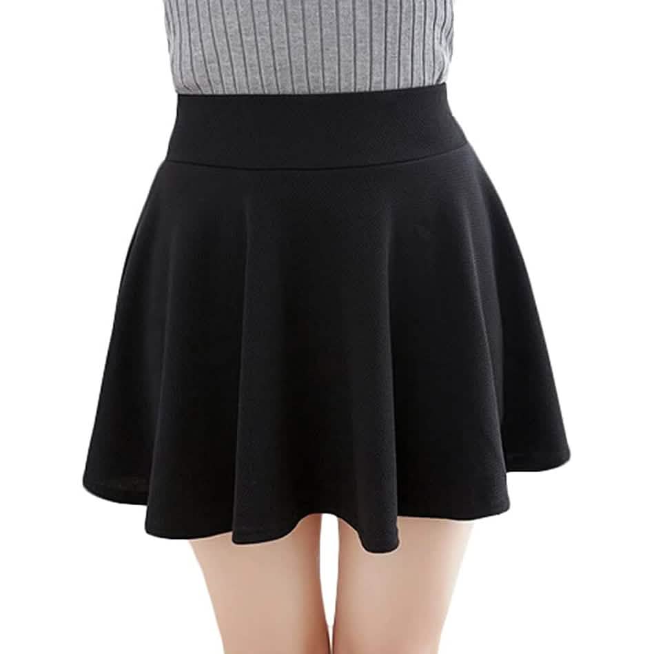 Women's Flared Mini Skater Skirt