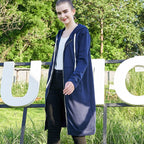 Women's Long Zip-Up Hoodie